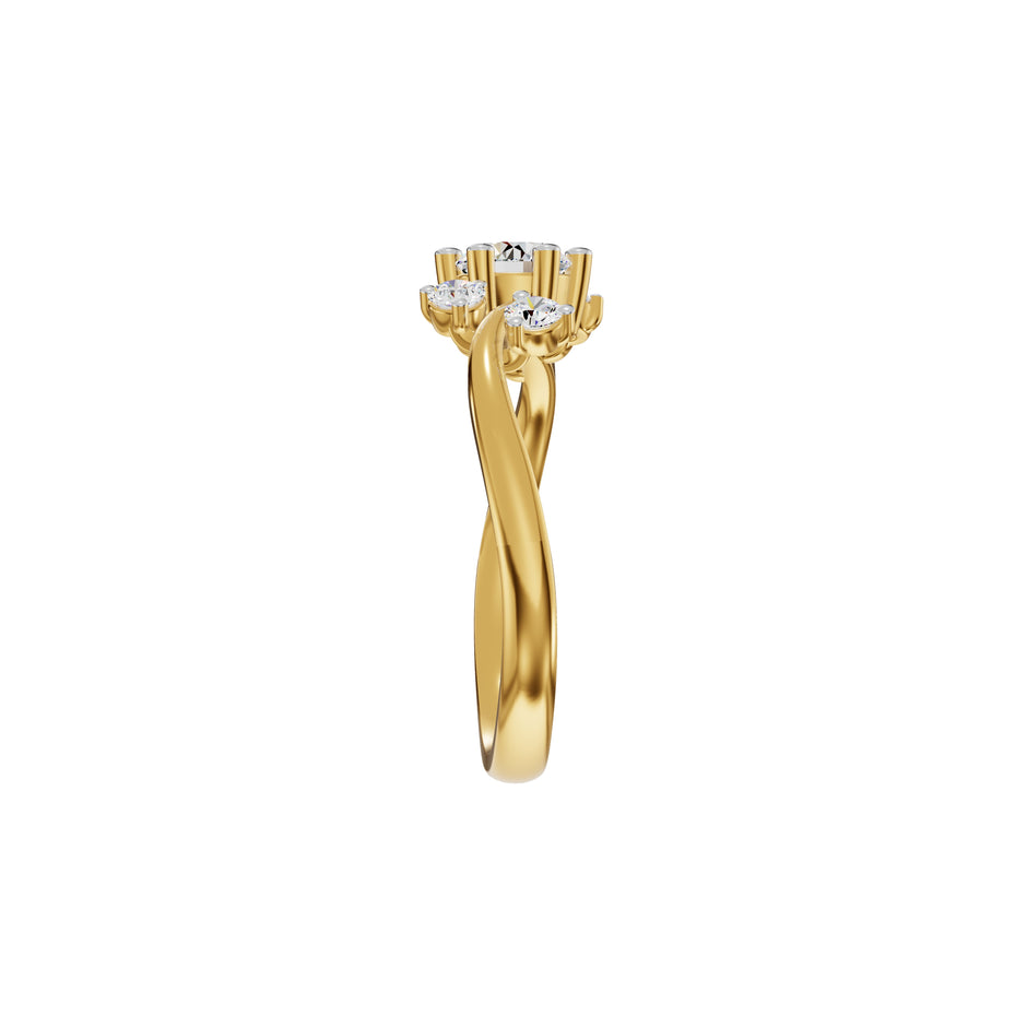 DLR002337 18 KT / Yellow Gold / 18