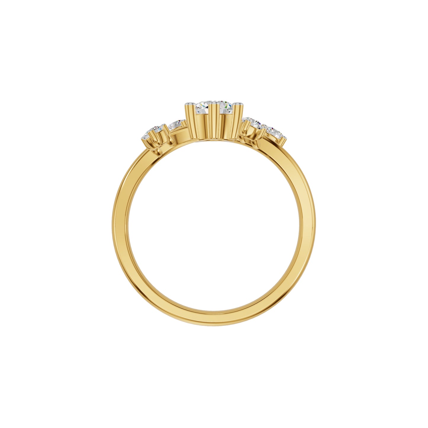 DLR002337 18 KT / Yellow Gold / 18