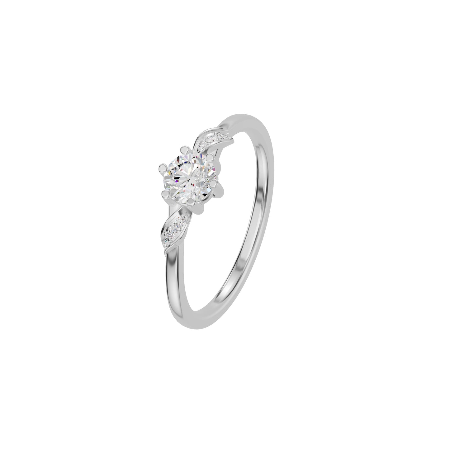 DLR002338 18 KT / White Gold / 18