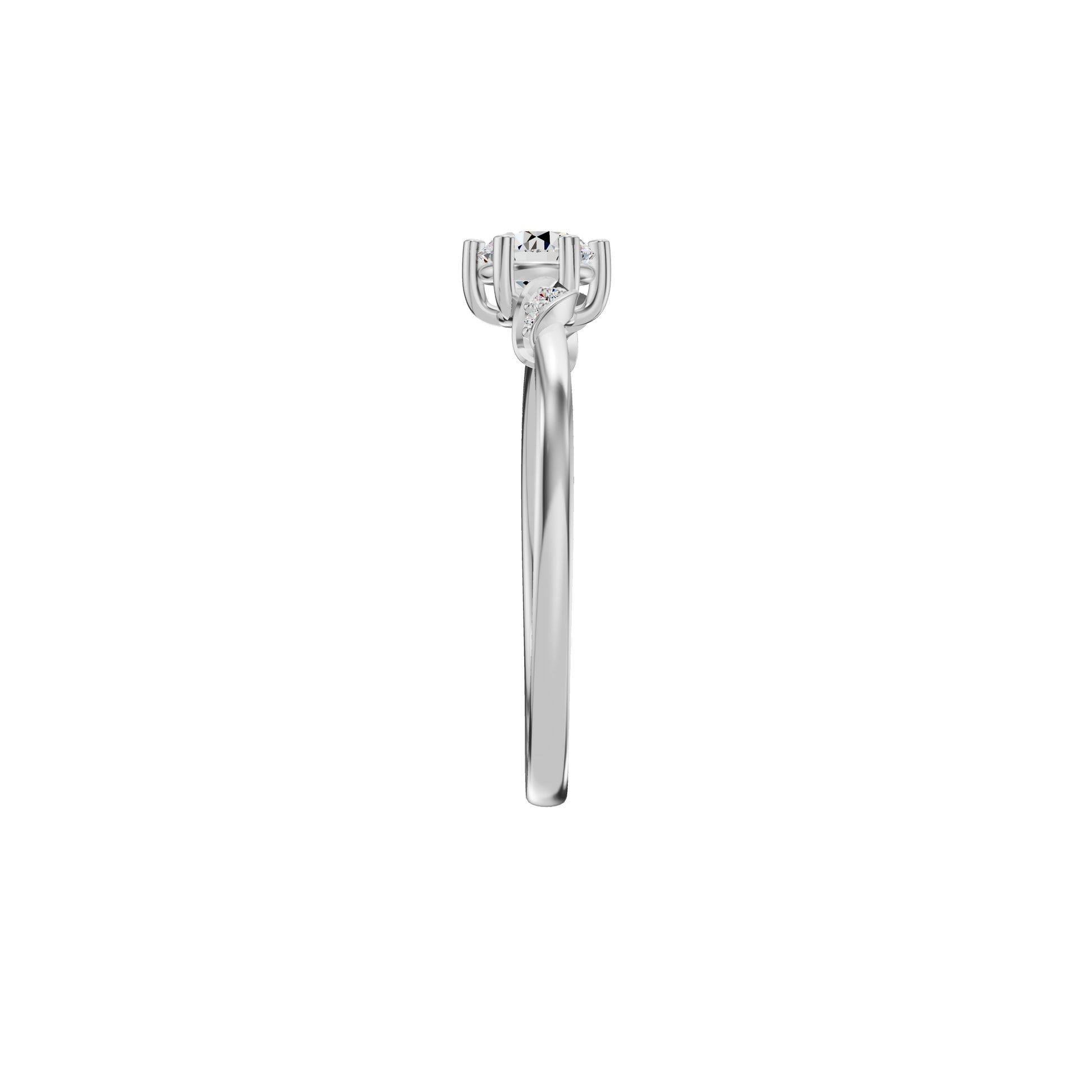 DLR002338 18 KT / White Gold / 18