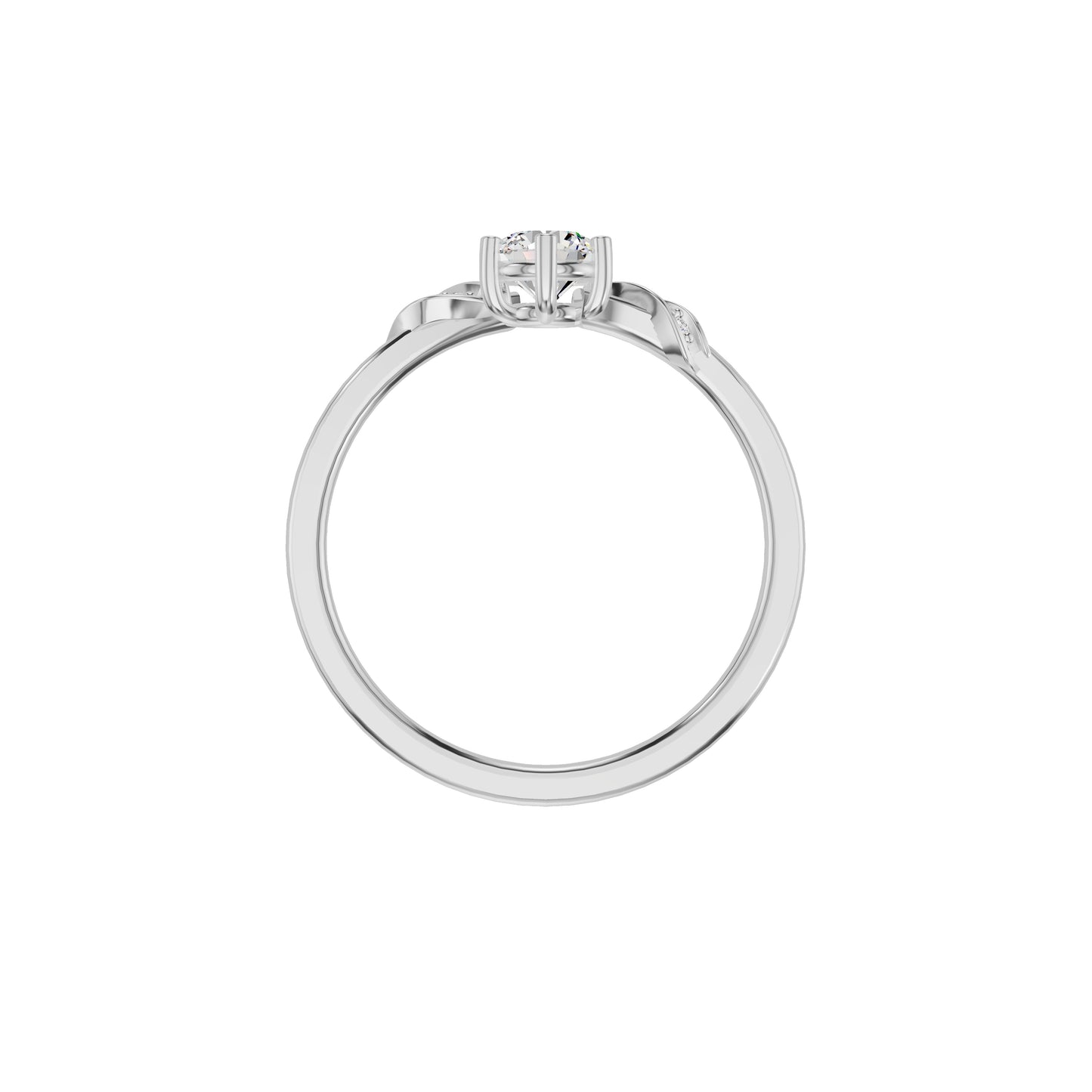DLR002338 18 KT / White Gold / 18
