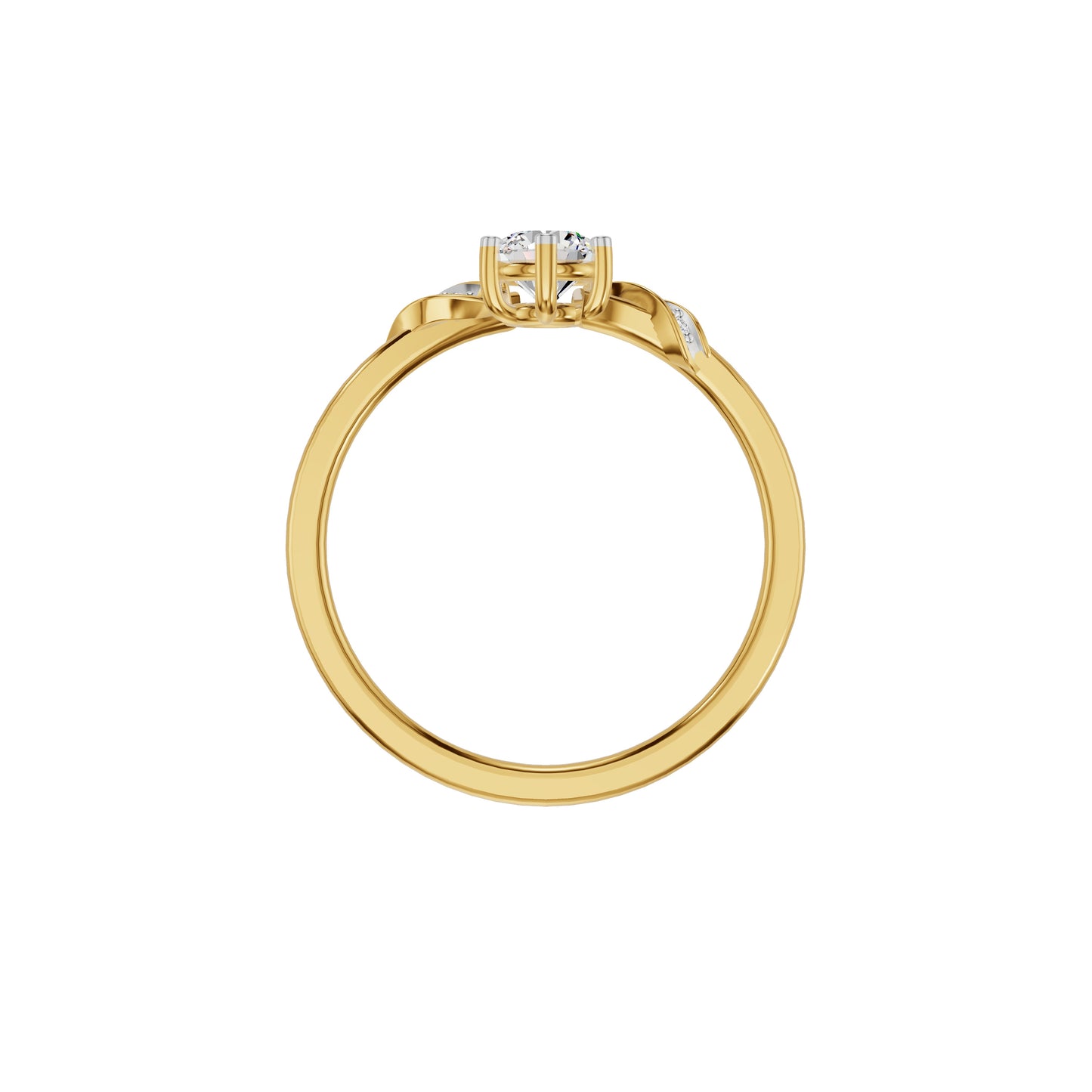 DLR002338 18 KT / Yellow Gold / 18