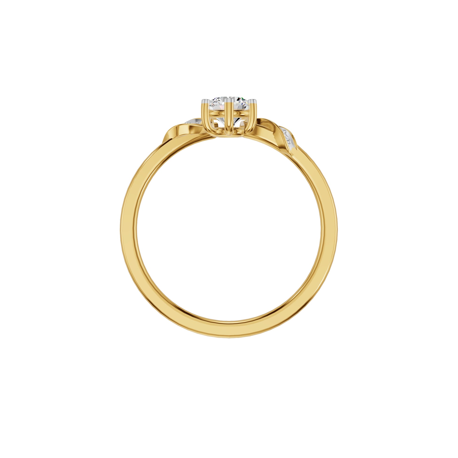 DLR002338 18 KT / Yellow Gold / 18