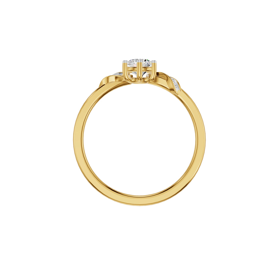 DLR002338 18 KT / Yellow Gold / 18
