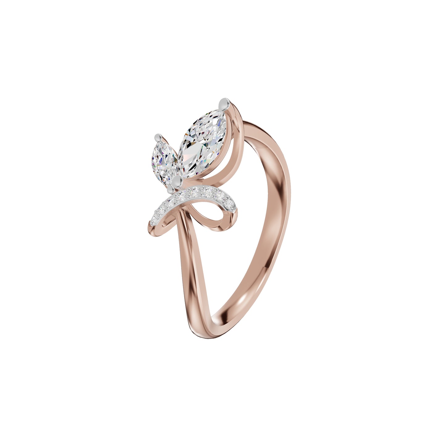 DLR002339 18 KT / Rose Gold / 18