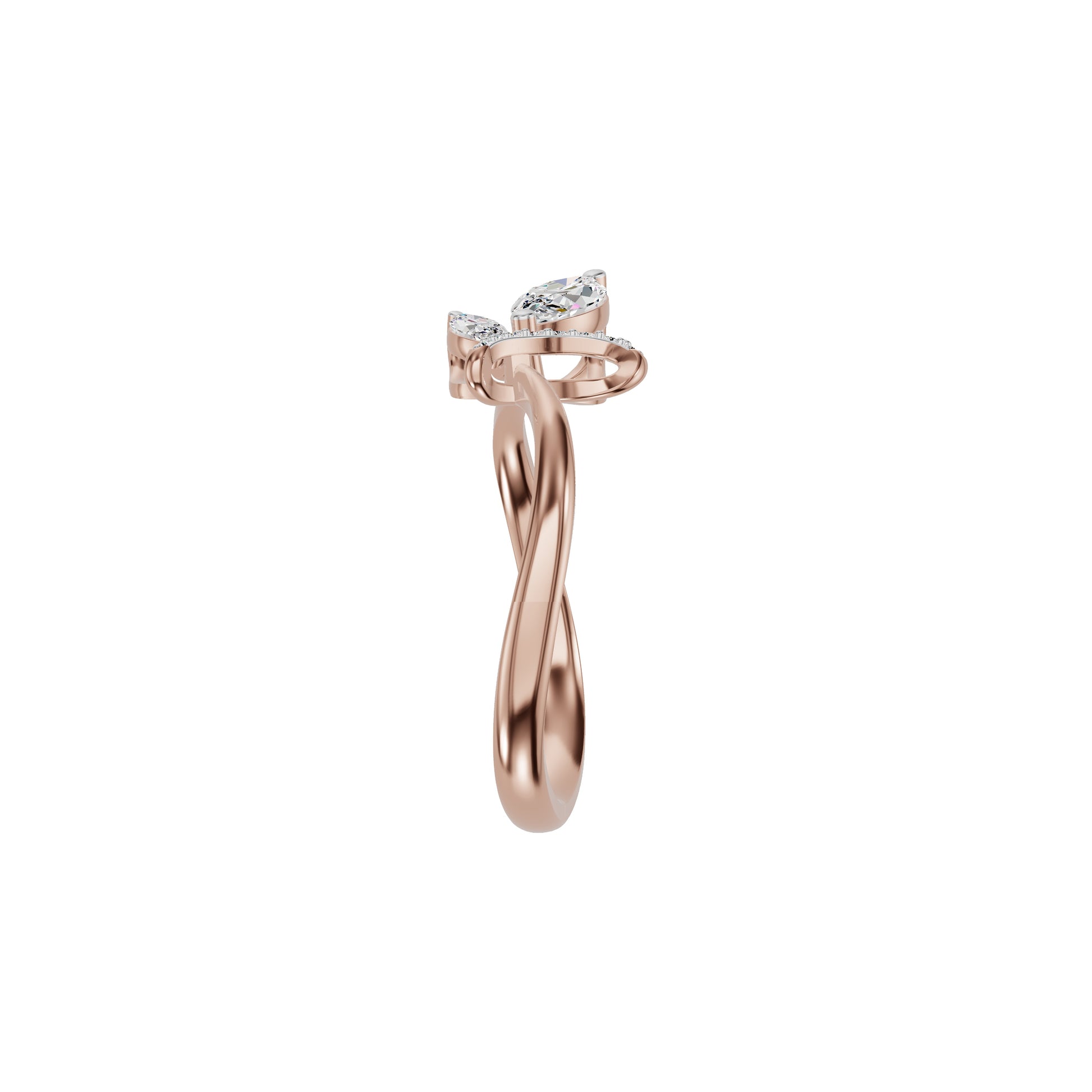 DLR002339 18 KT / Rose Gold / 18