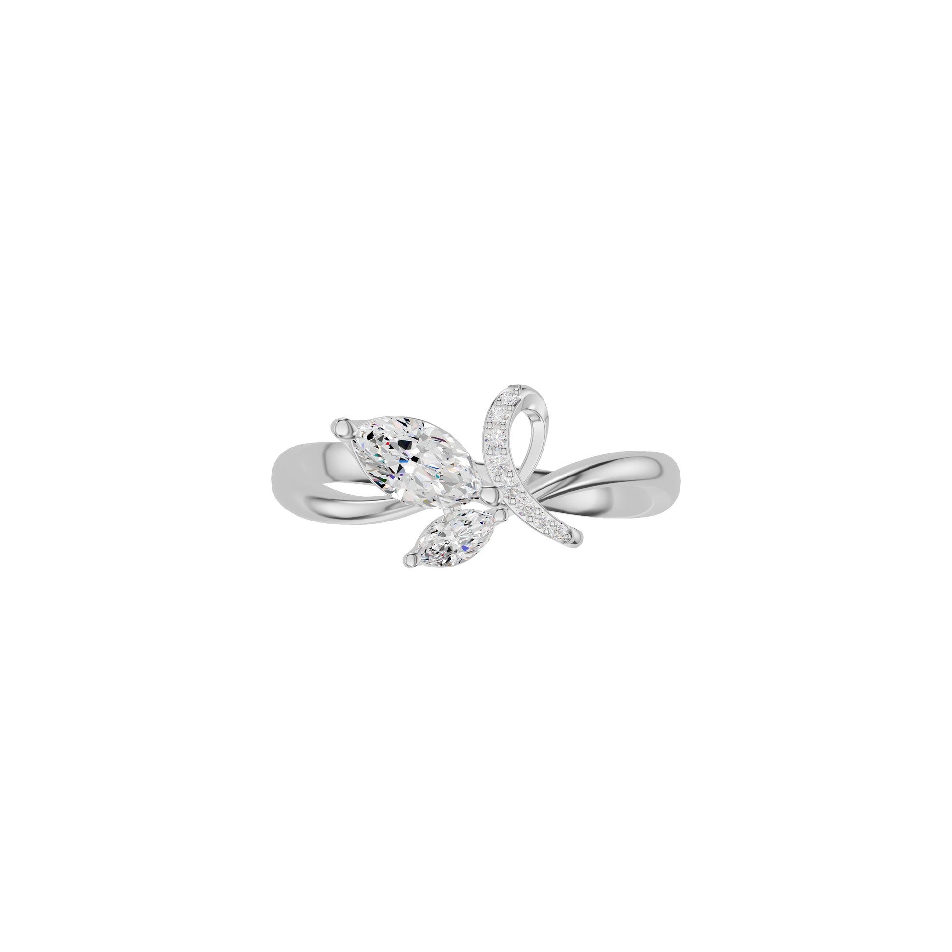 DLR002339 18 KT / White Gold / 18