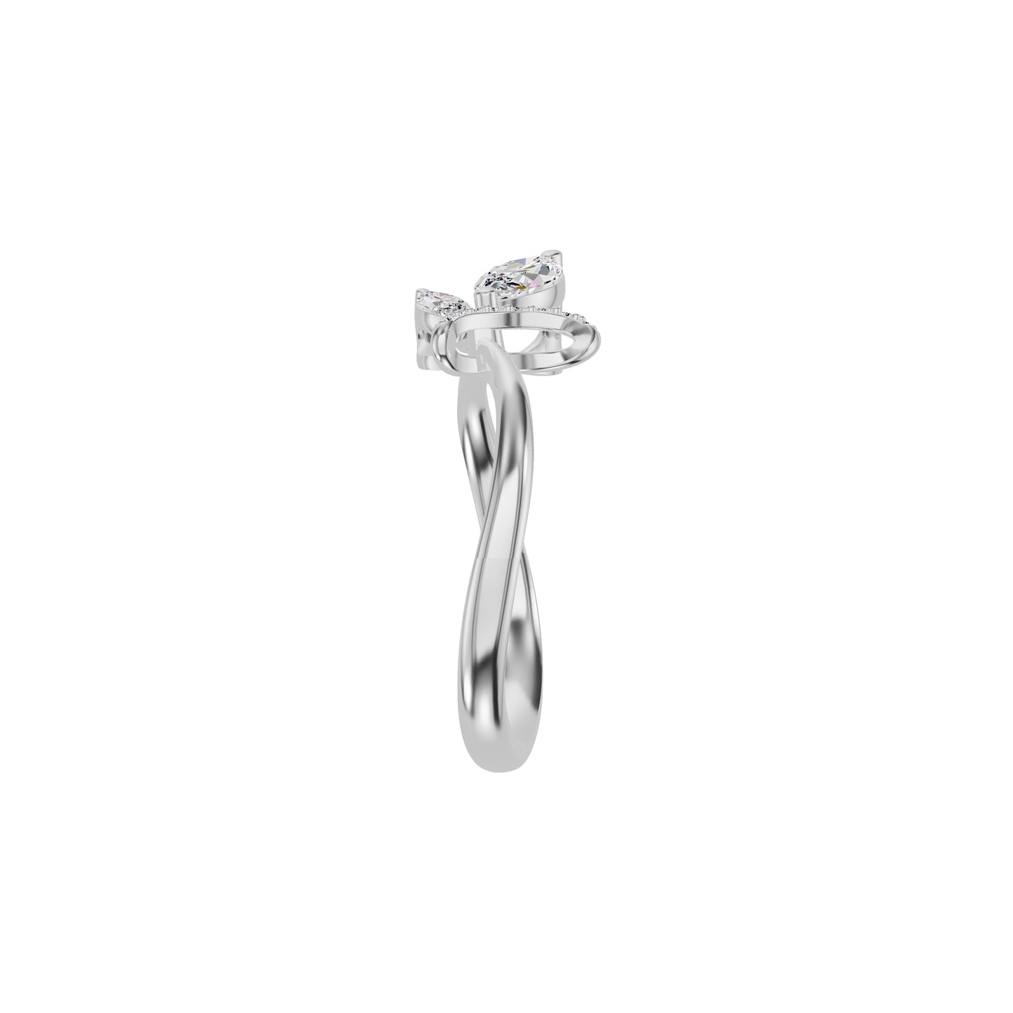 DLR002339 18 KT / White Gold / 18
