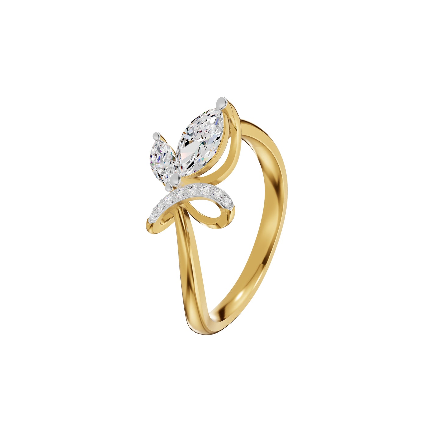 DLR002339 18 KT / Yellow Gold / 18