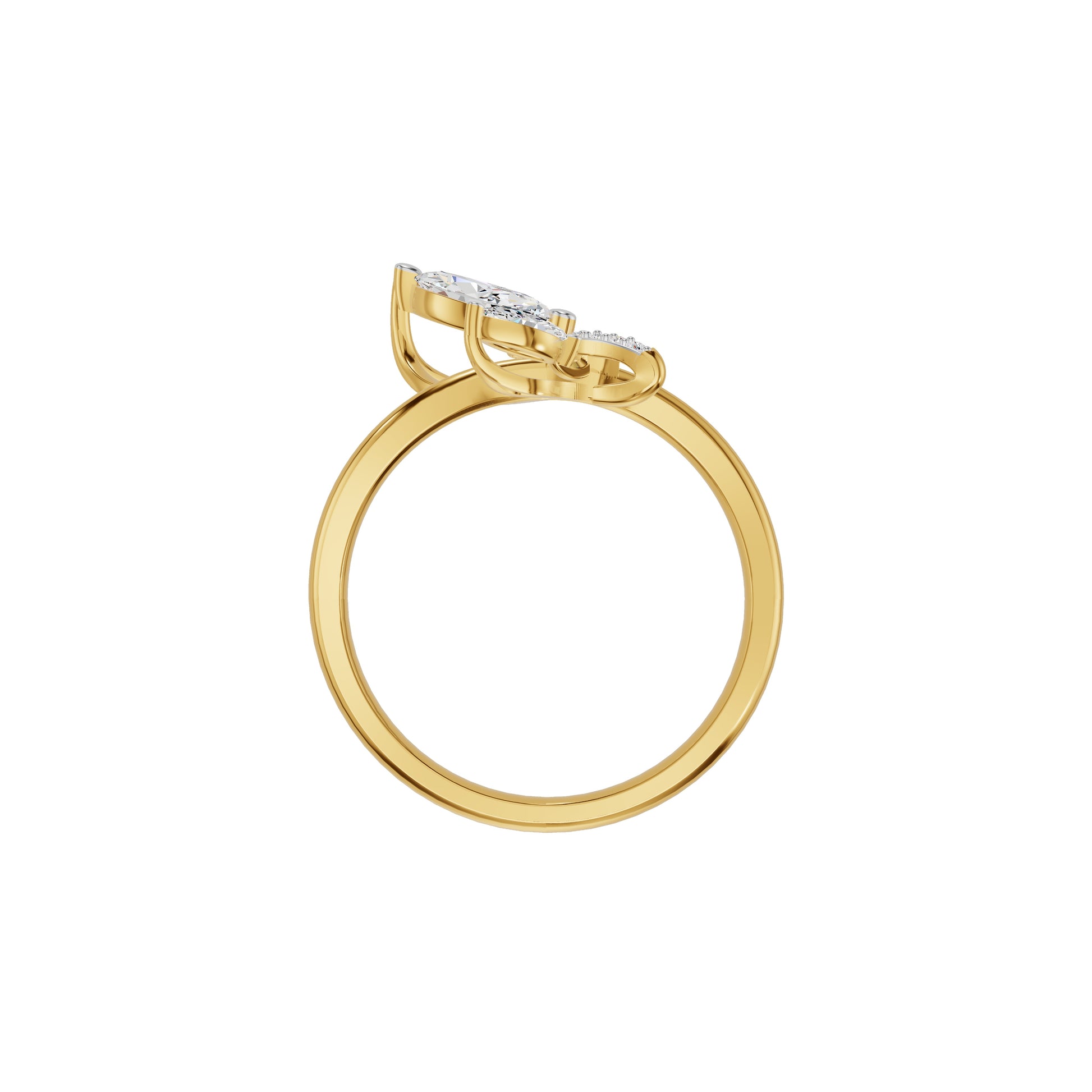DLR002339 18 KT / Yellow Gold / 18