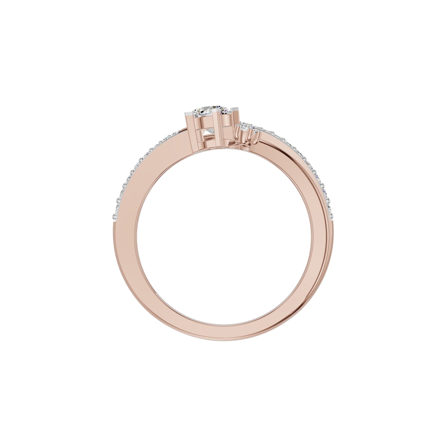DLR002341 18 KT / Rose Gold / 18