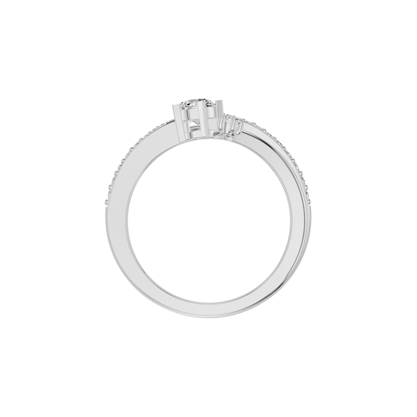 DLR002341 18 KT / White Gold / 18