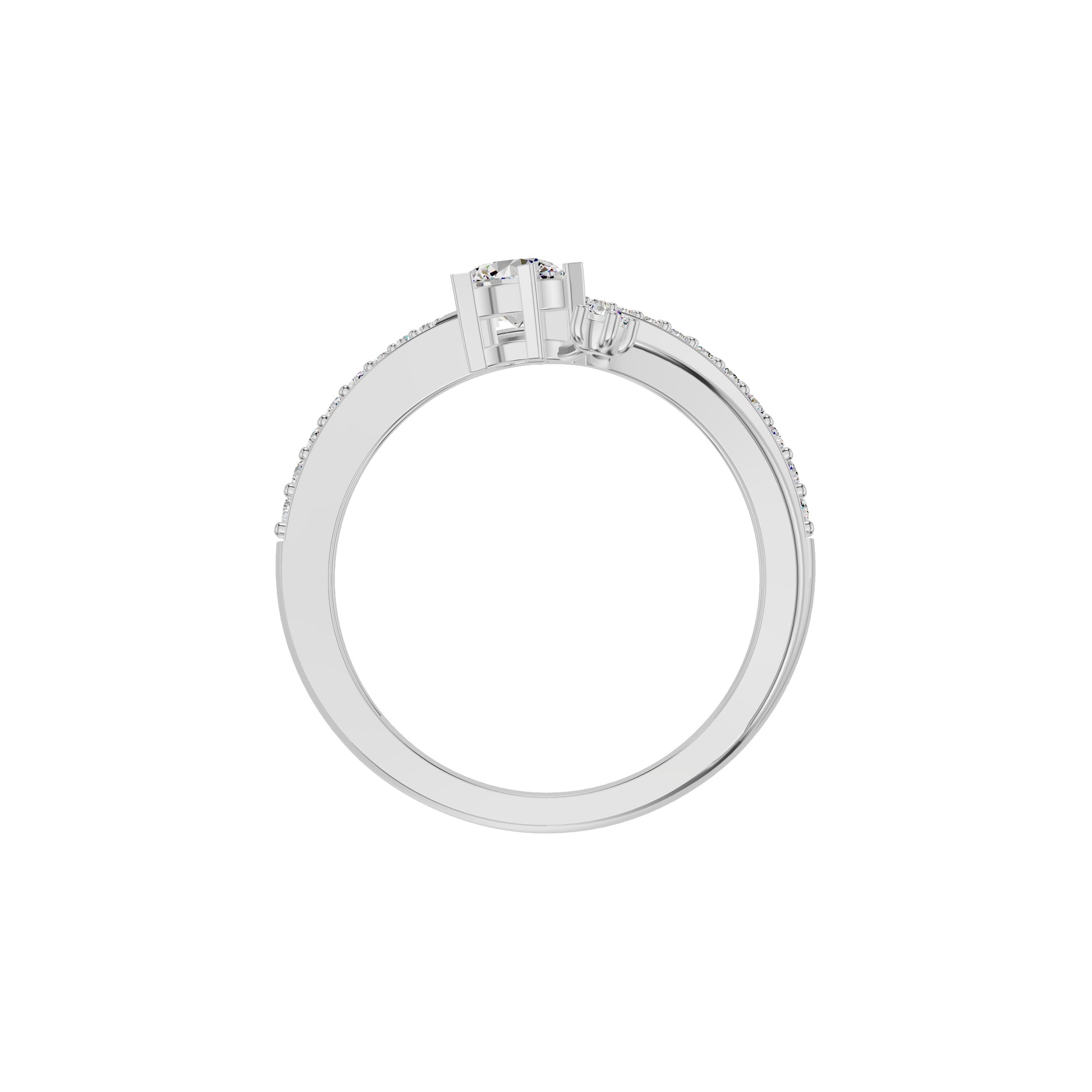 DLR002341 18 KT / White Gold / 18
