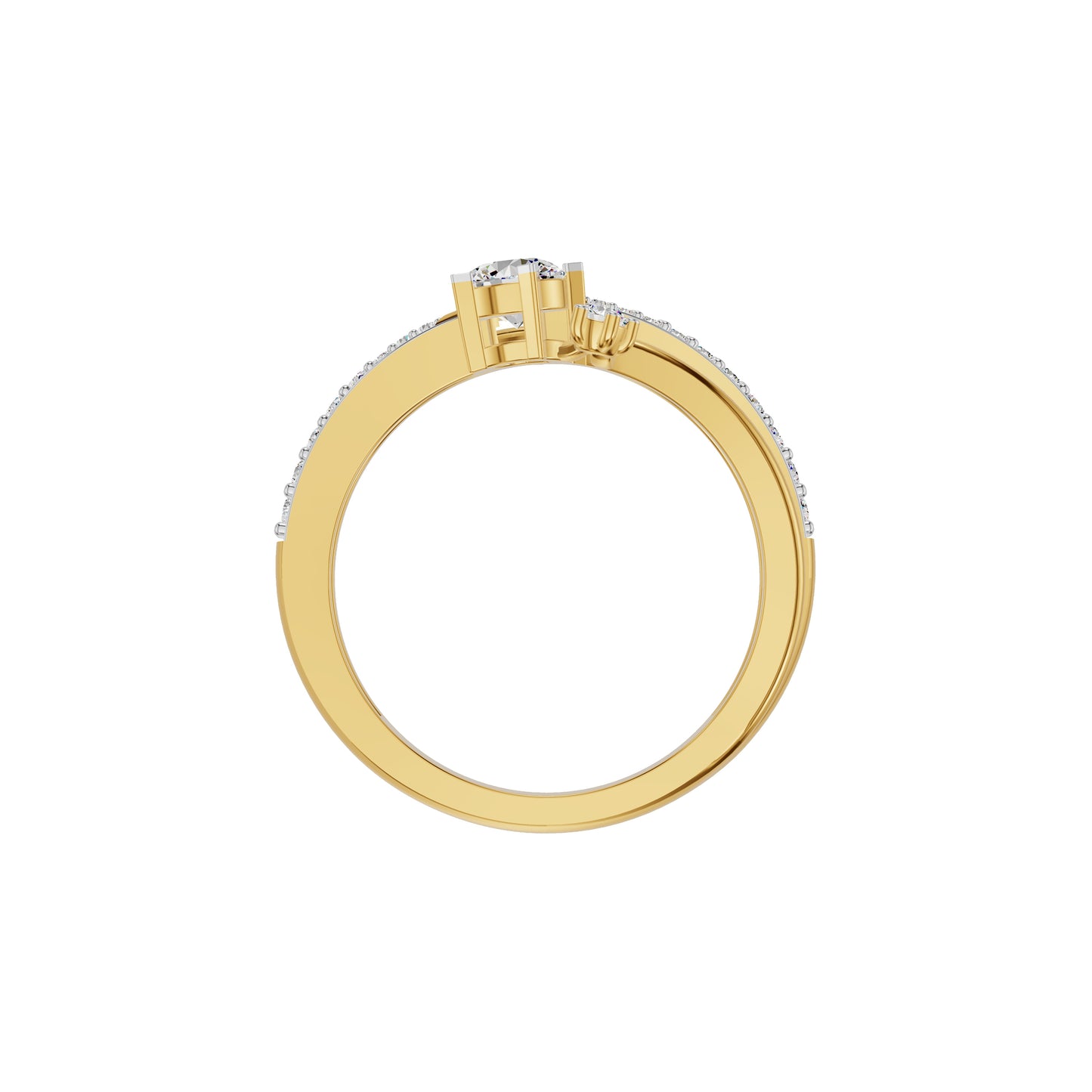 DLR002341 18 KT / Yellow Gold / 18