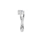 DLR002342 18 KT / White Gold / 18