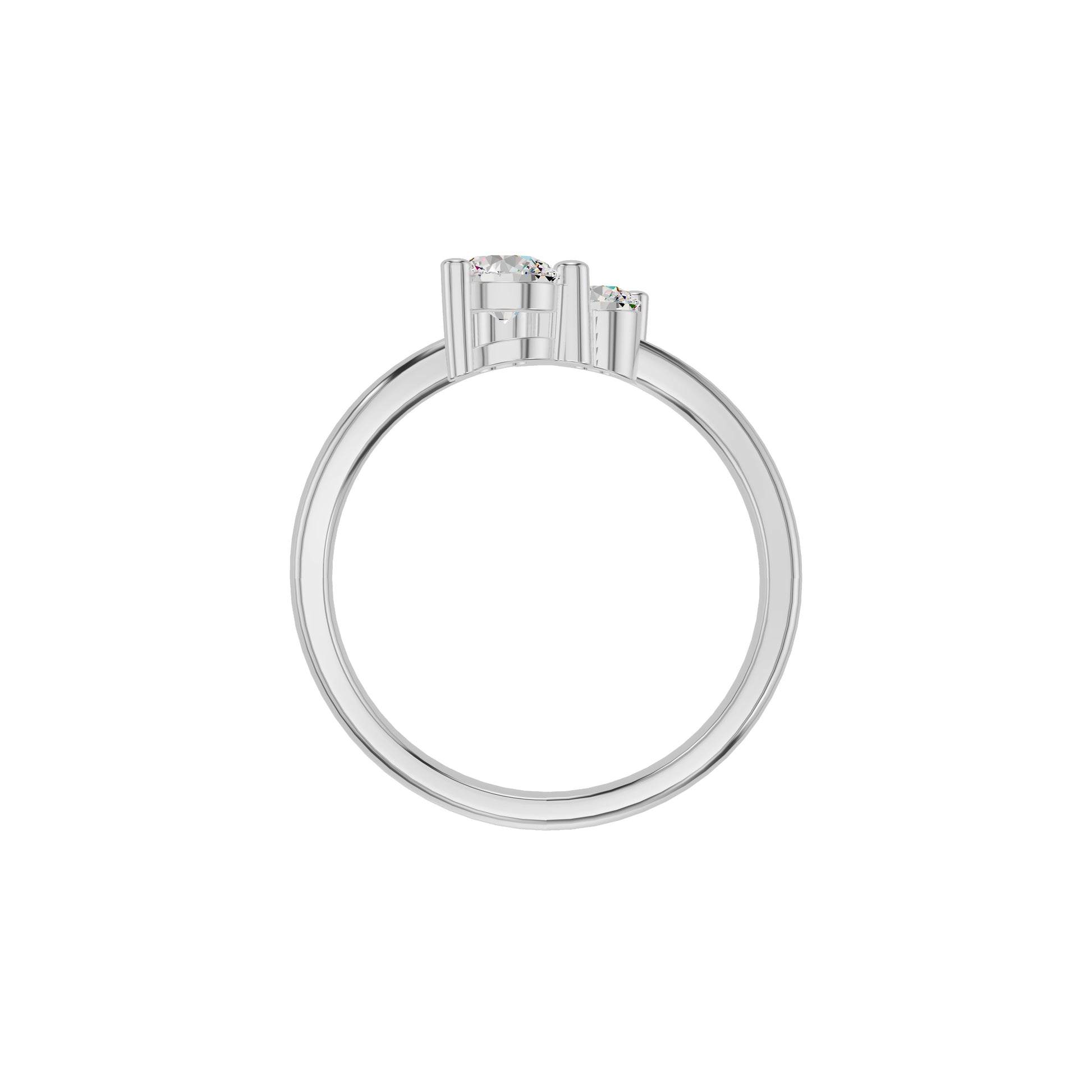 DLR002342 18 KT / White Gold / 18