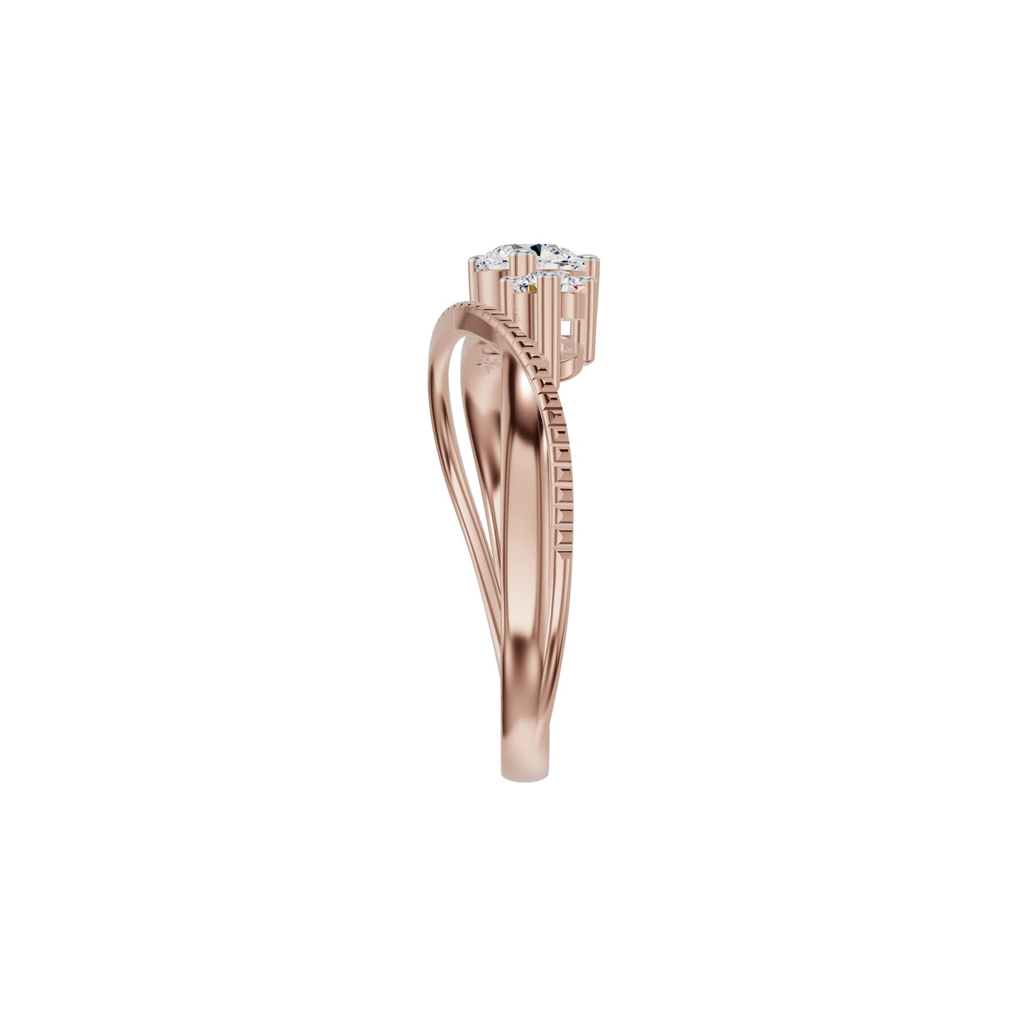 DLR002343 18 KT / Rose Gold / 18