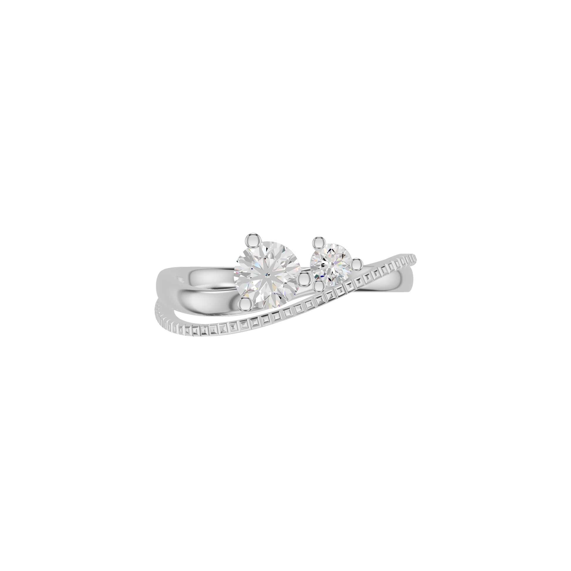 DLR002343 18 KT / White Gold / 18