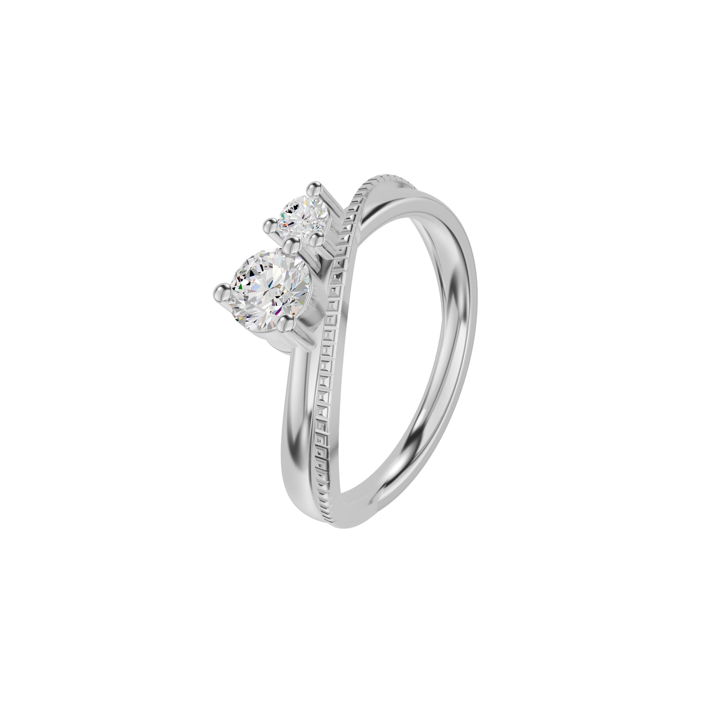 DLR002343 18 KT / White Gold / 18