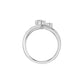 DLR002343 18 KT / White Gold / 18
