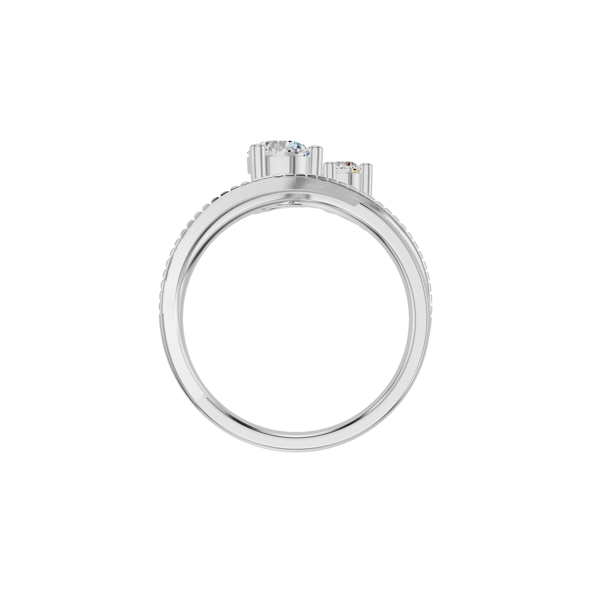 DLR002343 18 KT / White Gold / 18