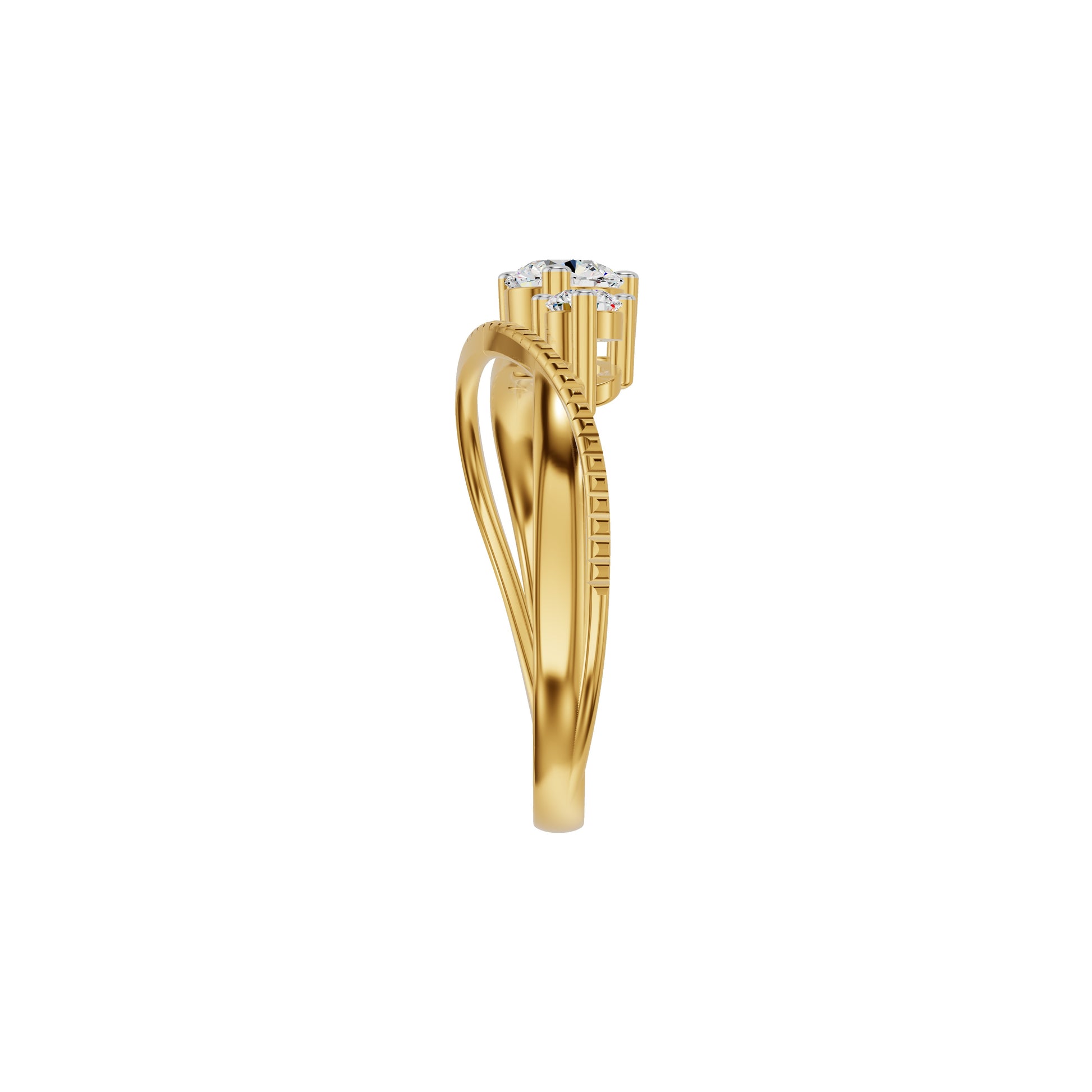 DLR002343 18 KT / Yellow Gold / 18
