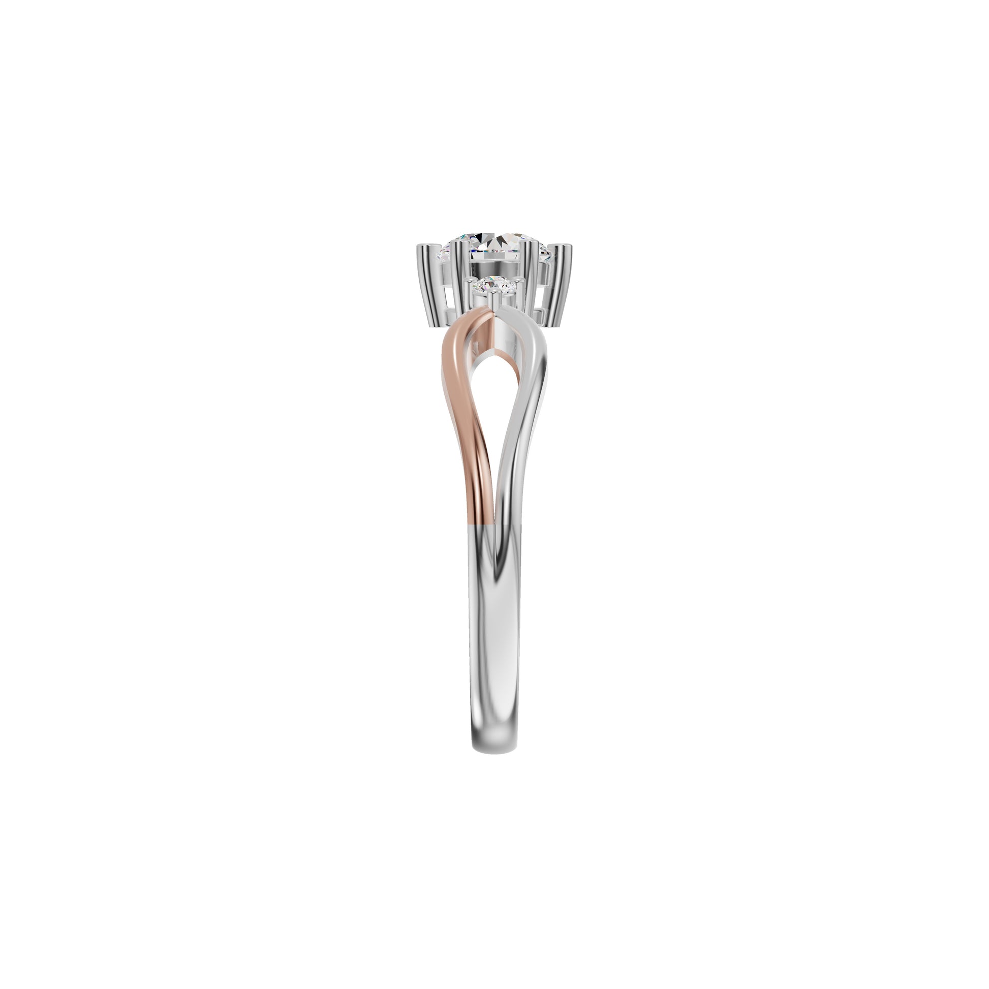 DLR002344 18 KT / White Gold / 18
