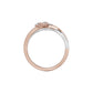 DLR002345 18 KT / Rose Gold / 18