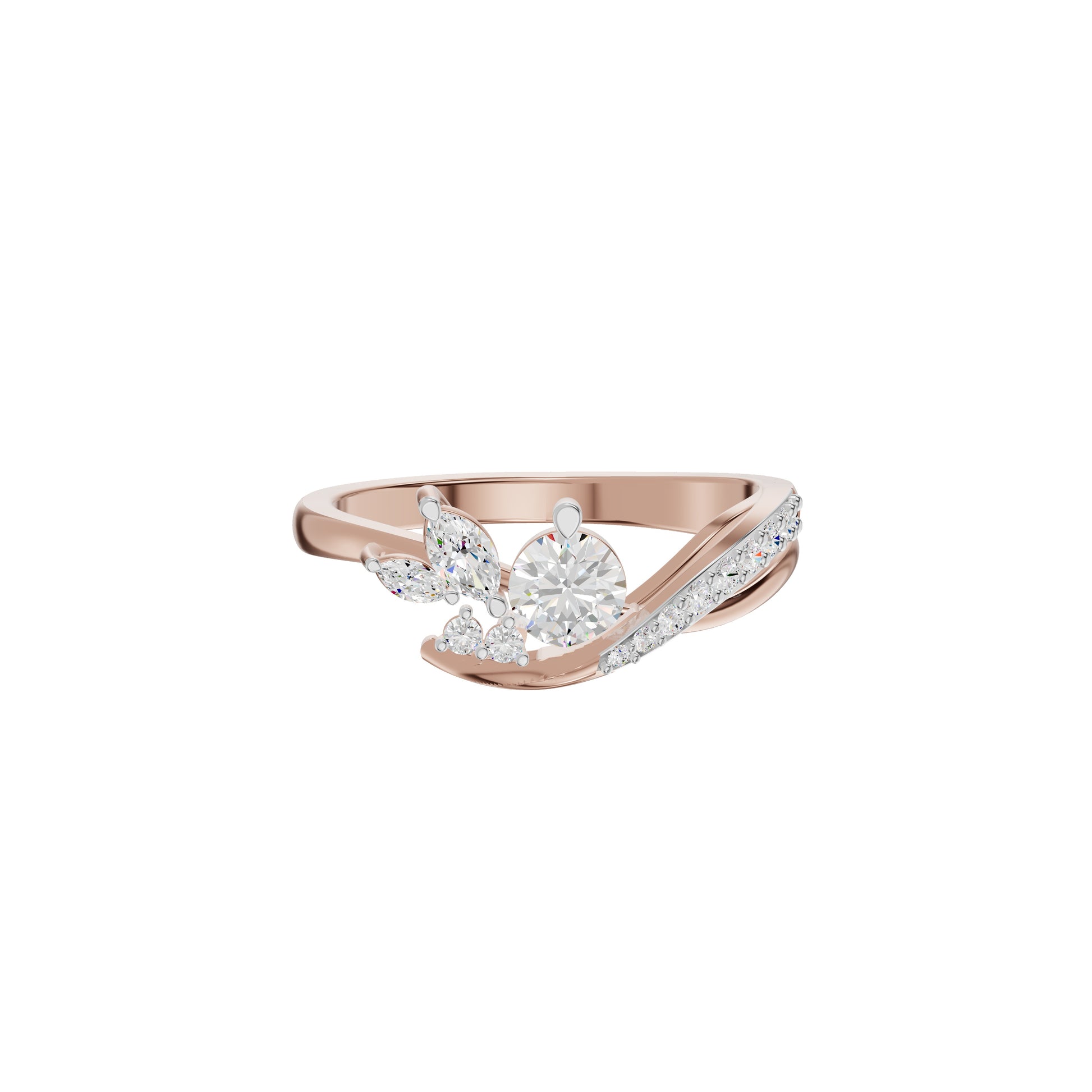 DLR002346 18 KT / Rose Gold / 18