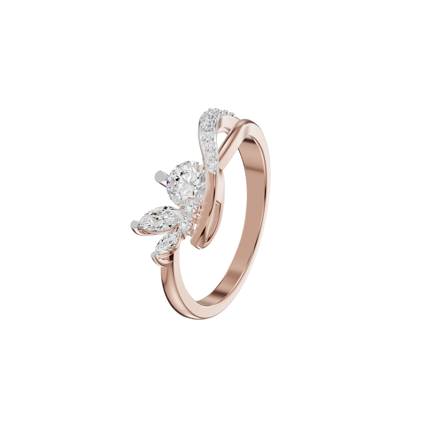 DLR002346 18 KT / Rose Gold / 18