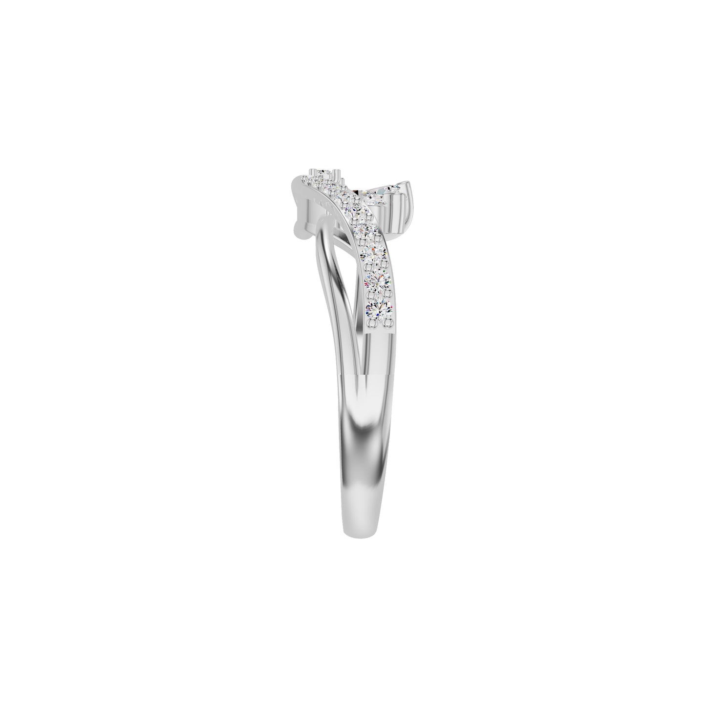 DLR002346 18 KT / White Gold / 18