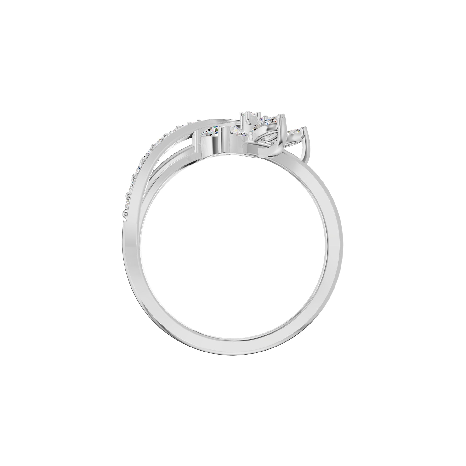 DLR002346 18 KT / White Gold / 18