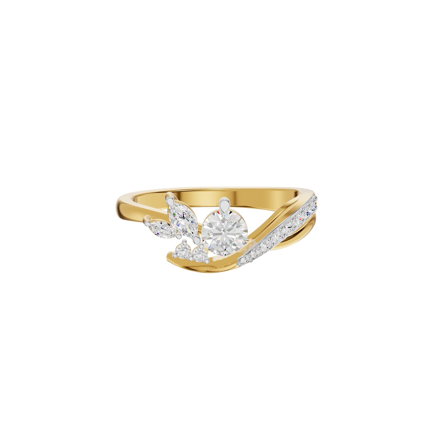 DLR002346 18 KT / Yellow Gold / 18