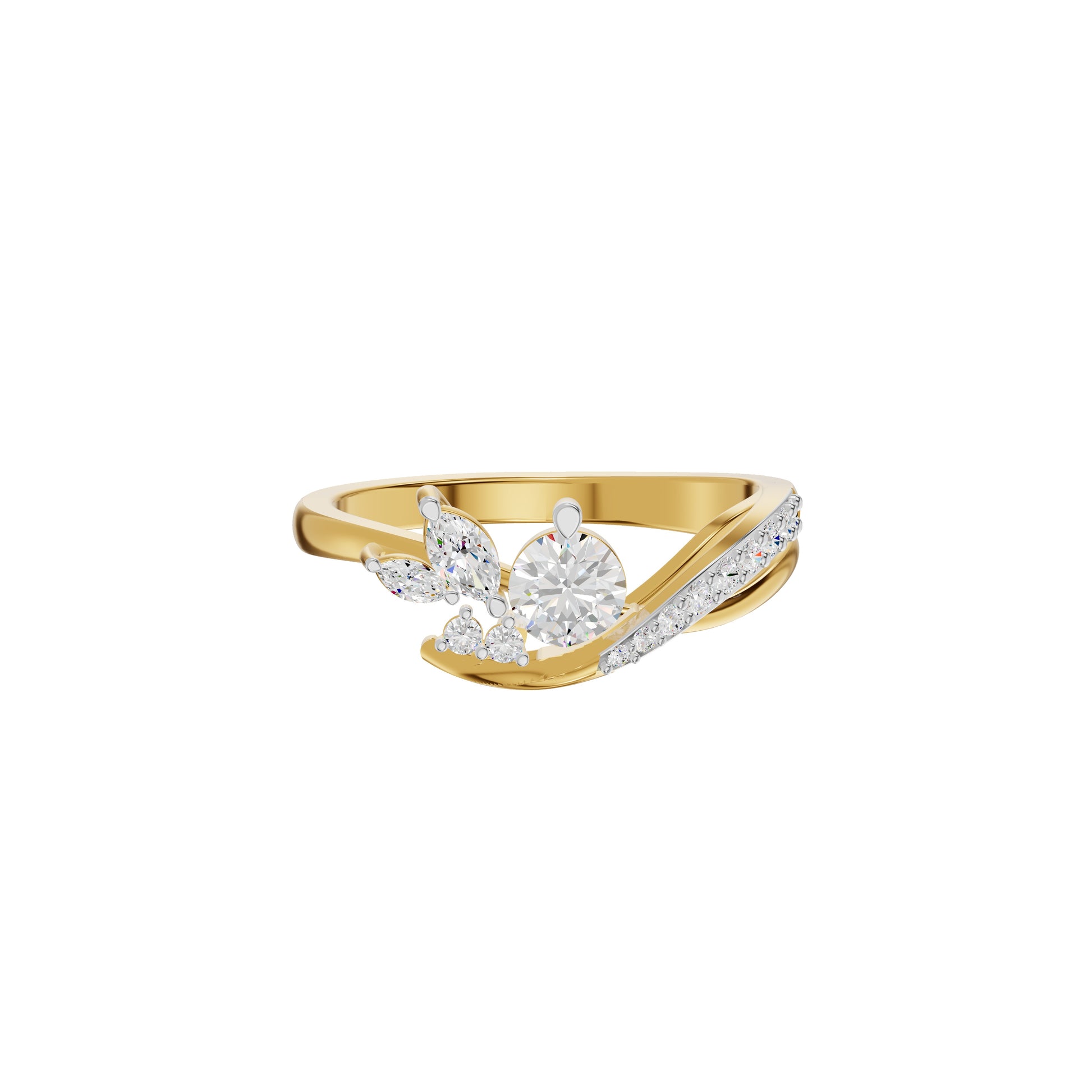 DLR002346 18 KT / Yellow Gold / 18