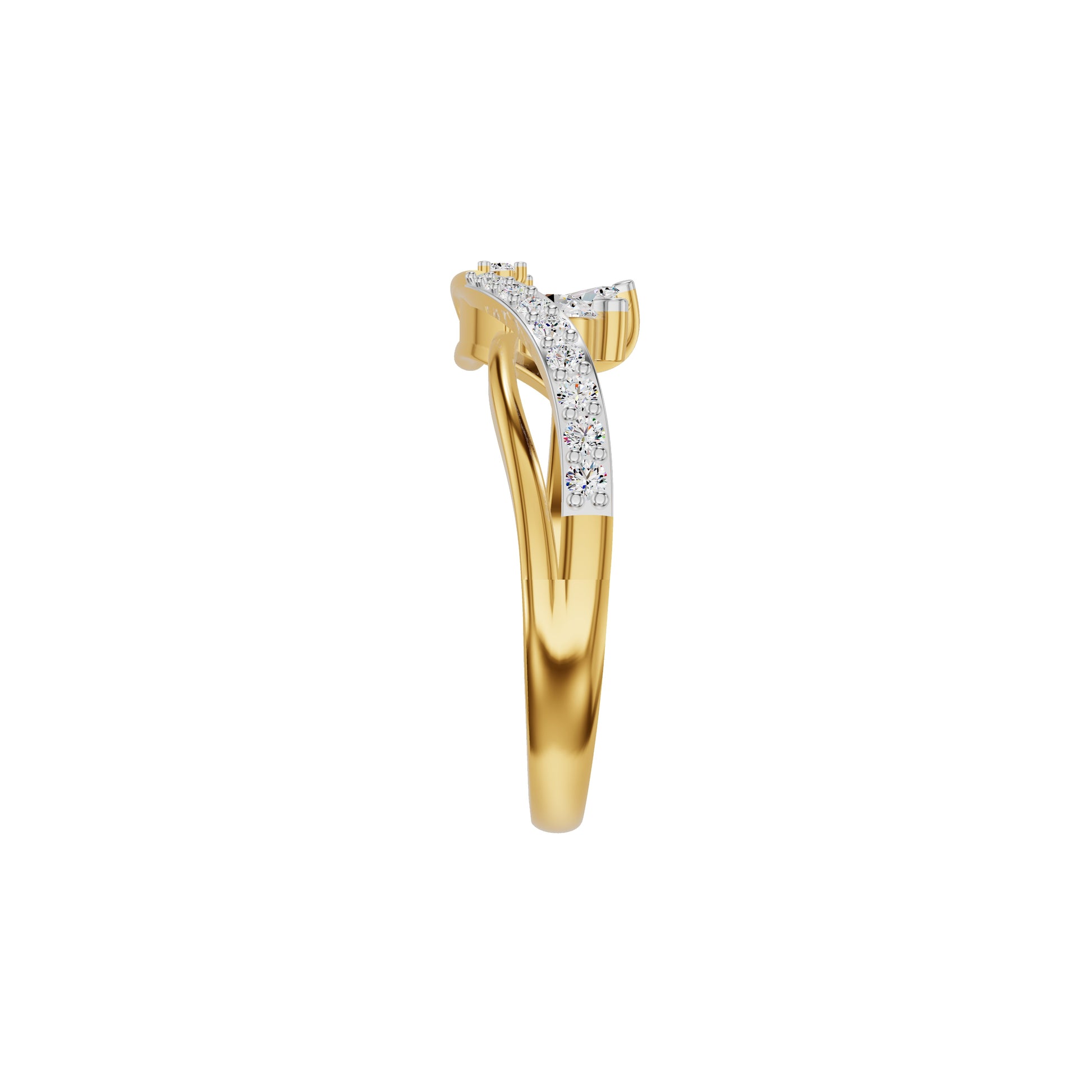 DLR002346 18 KT / Yellow Gold / 18