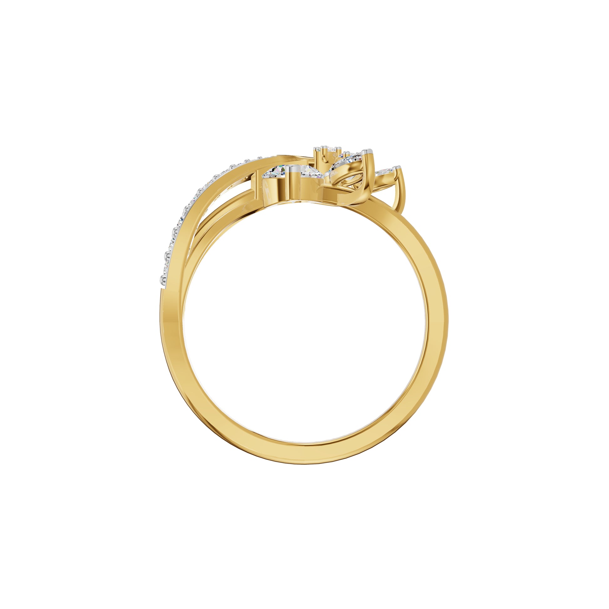DLR002346 18 KT / Yellow Gold / 18