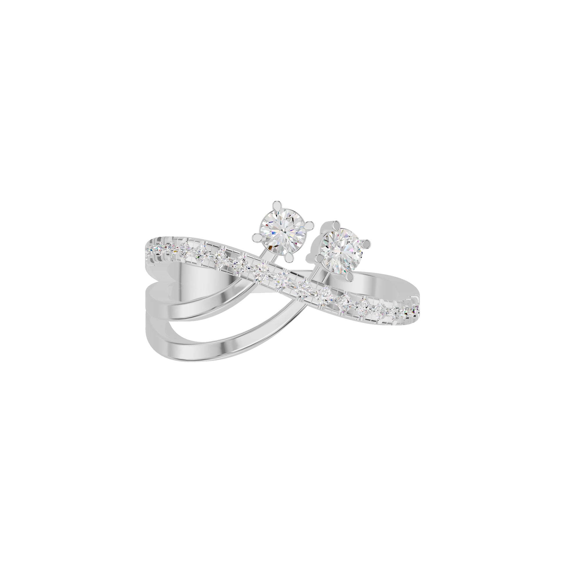 DLR002347 18 KT / White Gold / 18