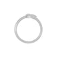 DLR002347 18 KT / White Gold / 18