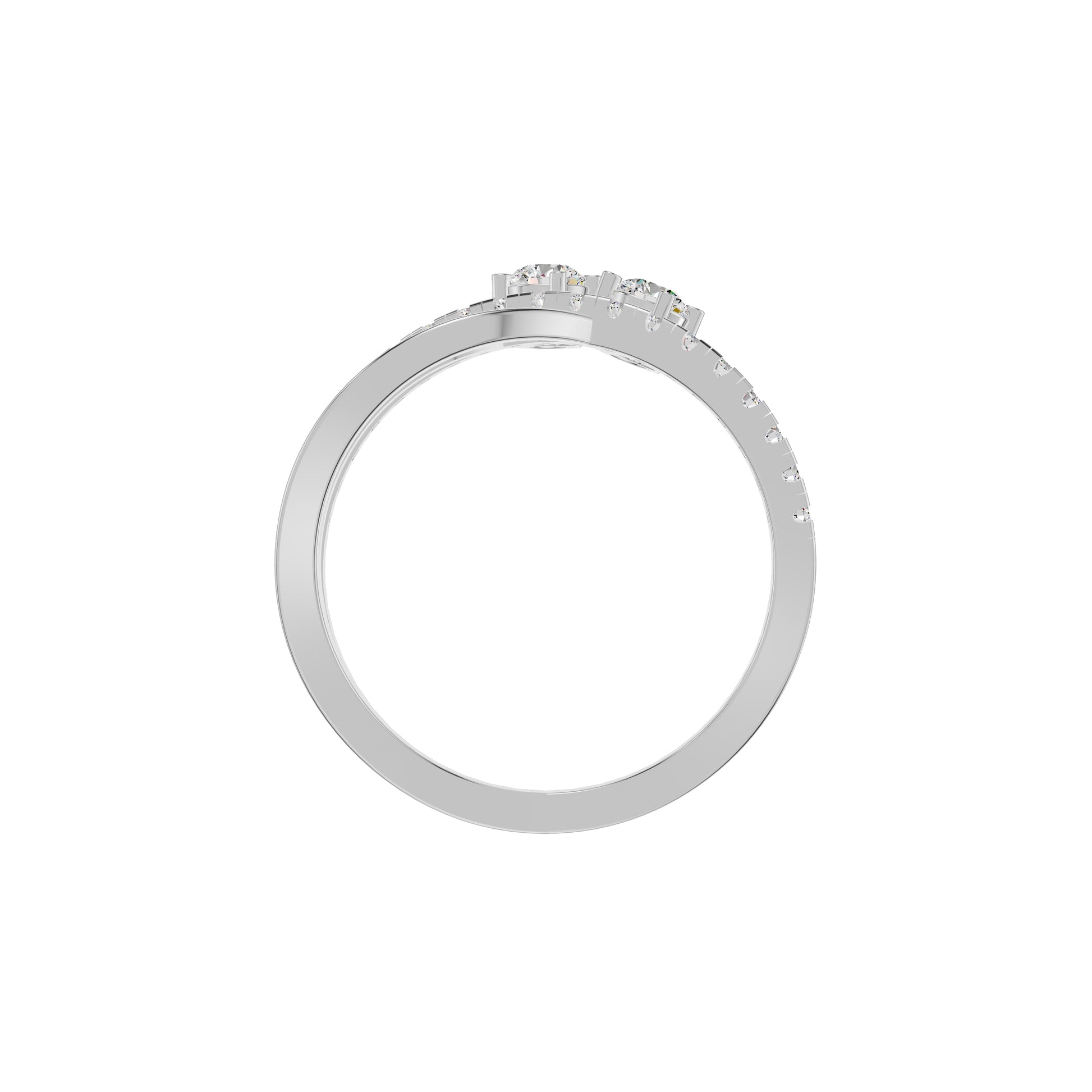 DLR002347 18 KT / White Gold / 18