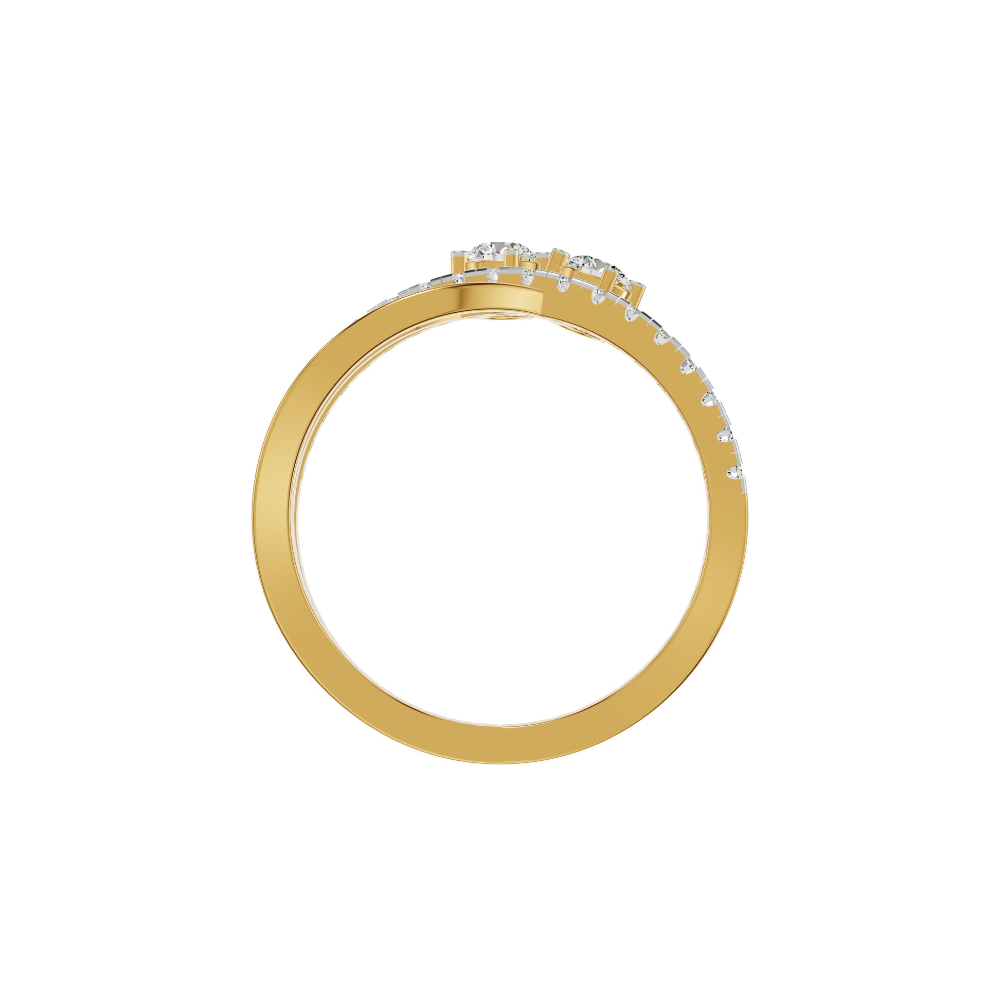 DLR002347 18 KT / Yellow Gold / 18