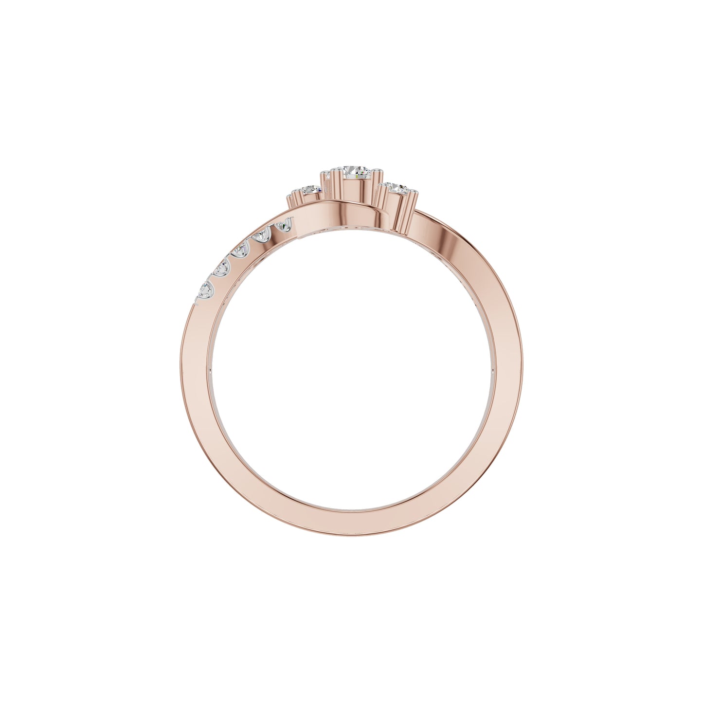 DLR002348 18 KT / Rose Gold / 18