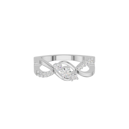 DLR002348 18 KT / White Gold / 18