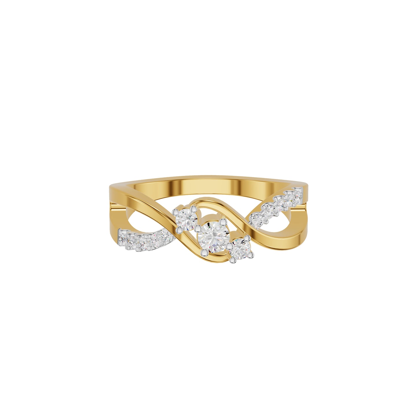 DLR002348 18 KT / Yellow Gold / 18