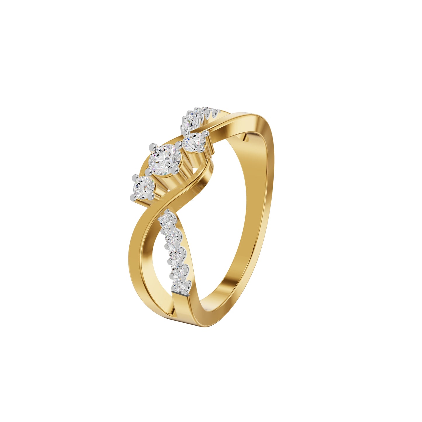 DLR002348 18 KT / Yellow Gold / 18