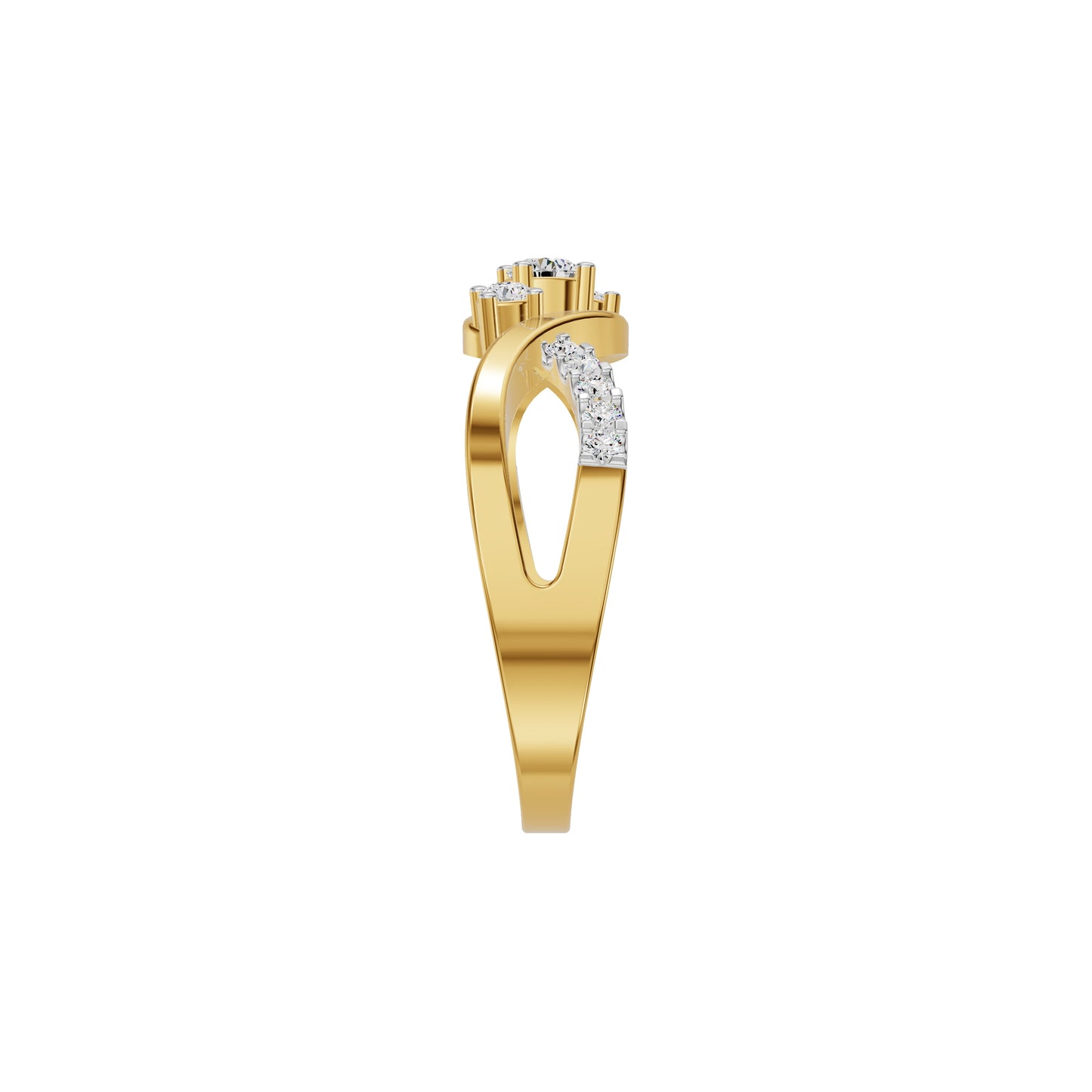 DLR002348 18 KT / Yellow Gold / 18