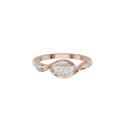 DLR002349 18 KT / Rose Gold / 18