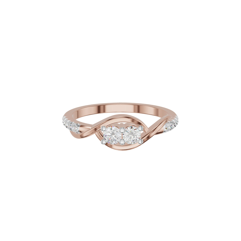 DLR002349 18 KT / Rose Gold / 18