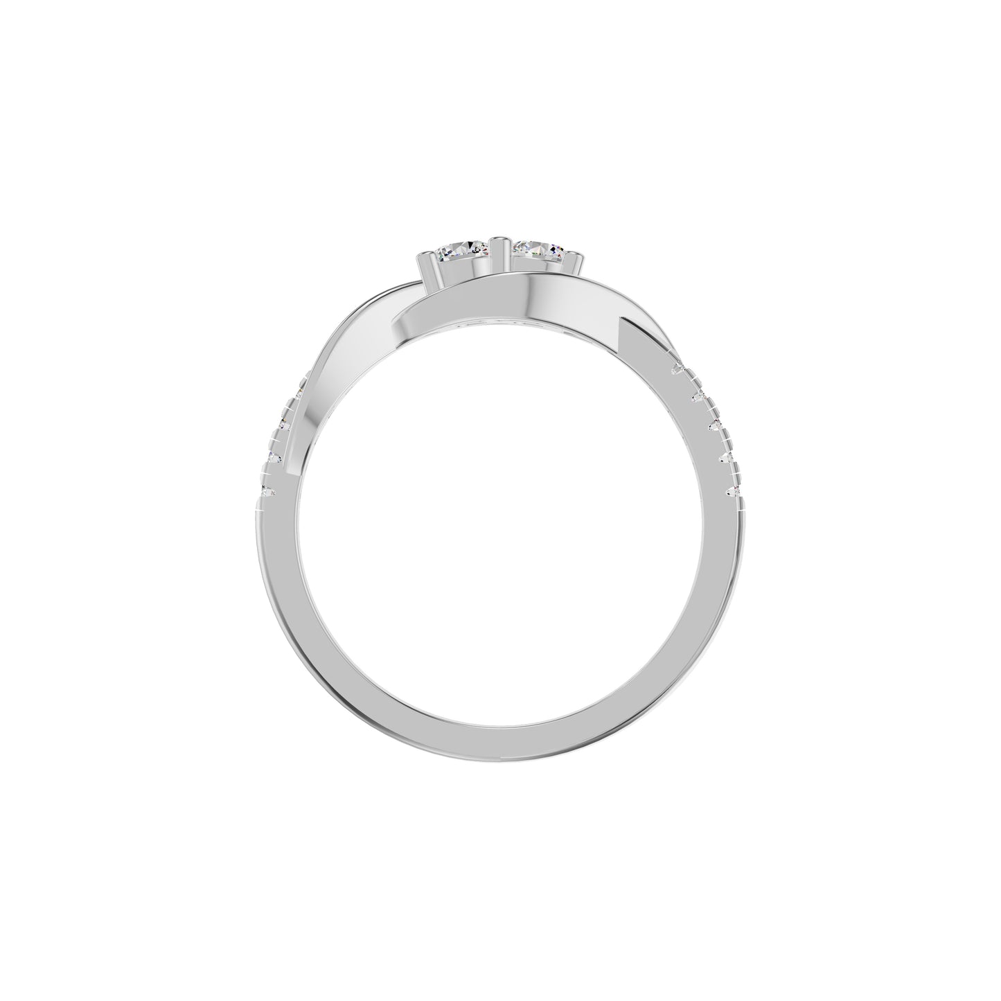 DLR002349 18 KT / White Gold / 18