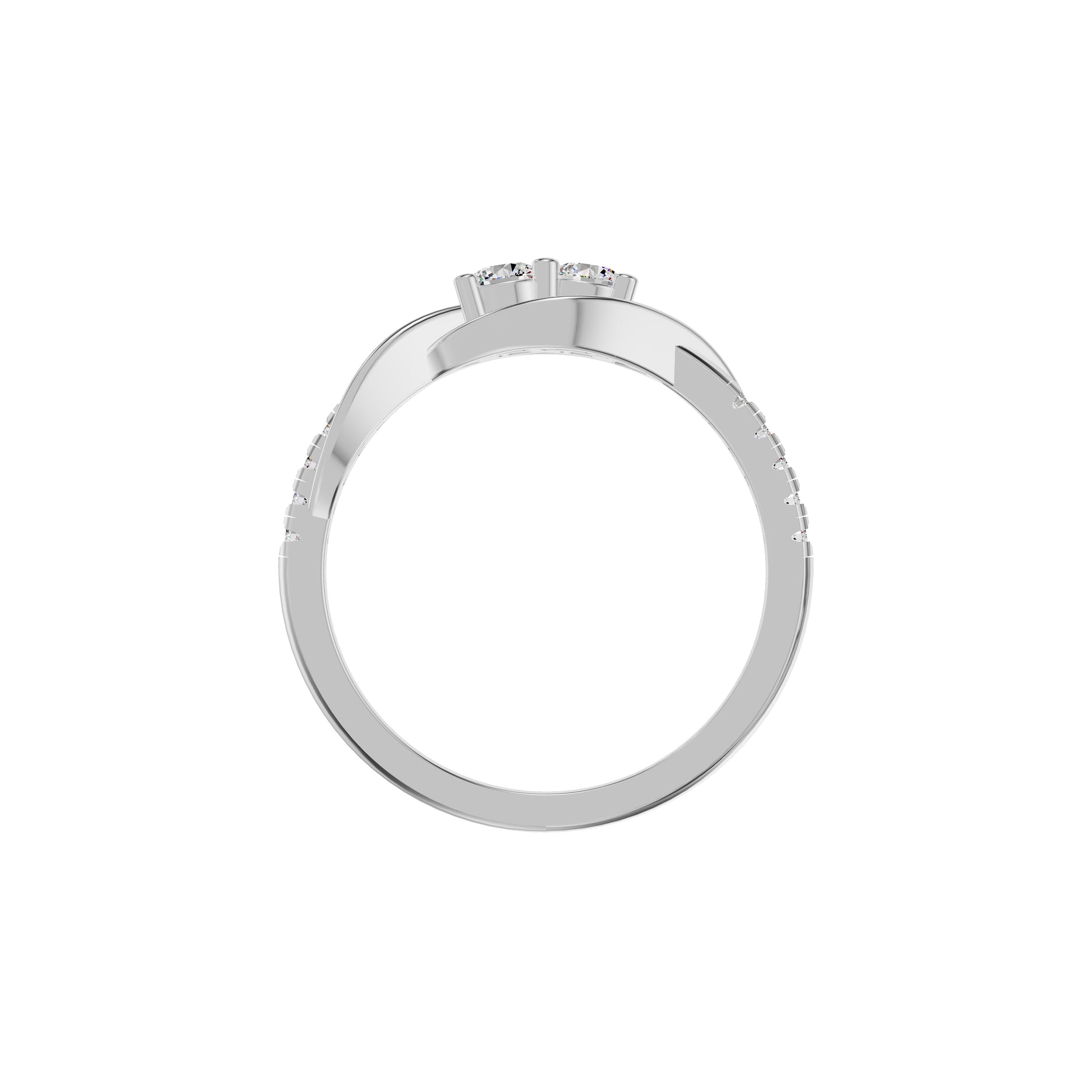 DLR002349 18 KT / White Gold / 18
