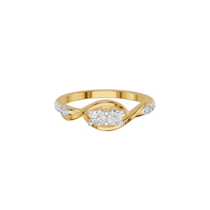DLR002349 18 KT / Yellow Gold / 18